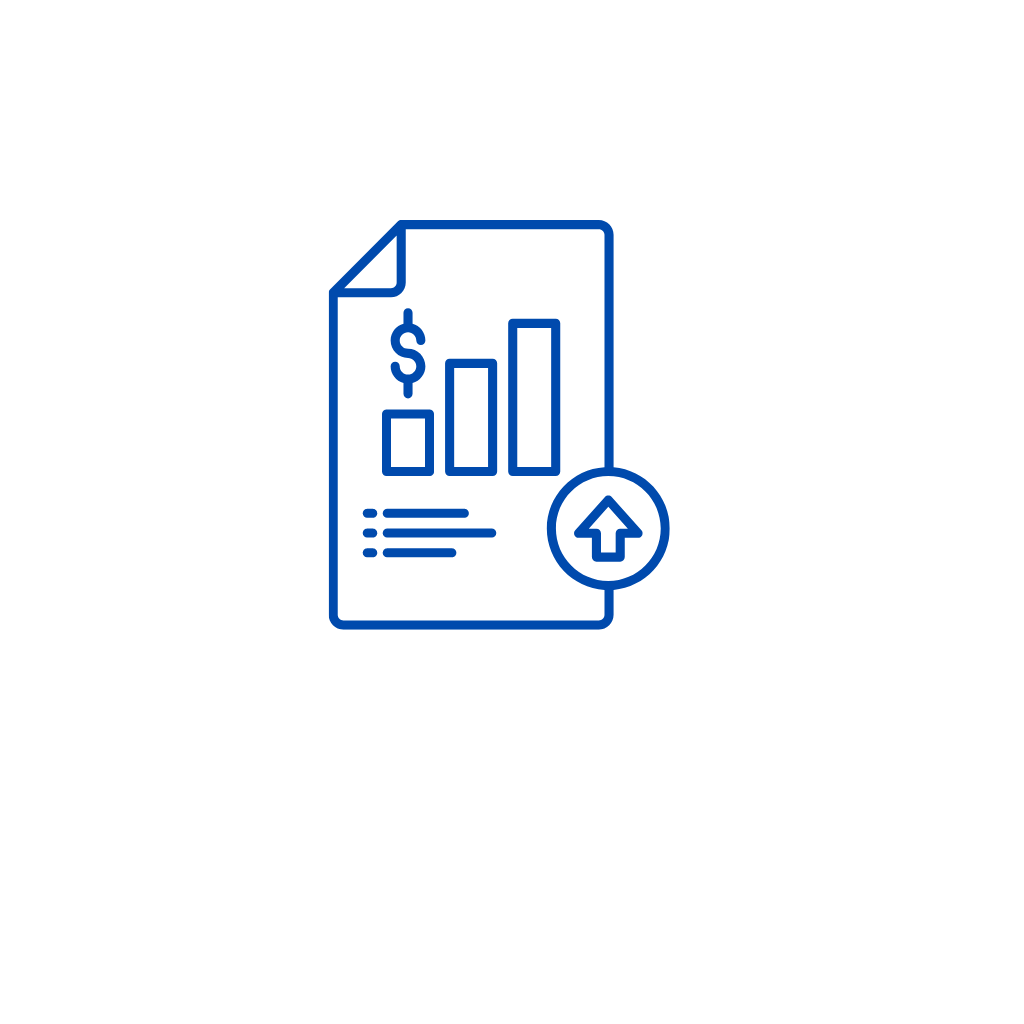 Chart showing revenue