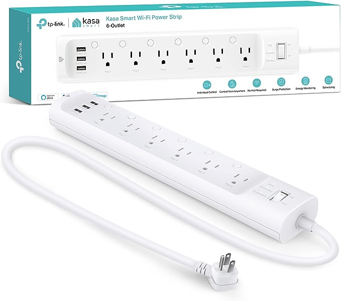 TP-Link Kasa Smart Wi-Fi Power Strip HS300