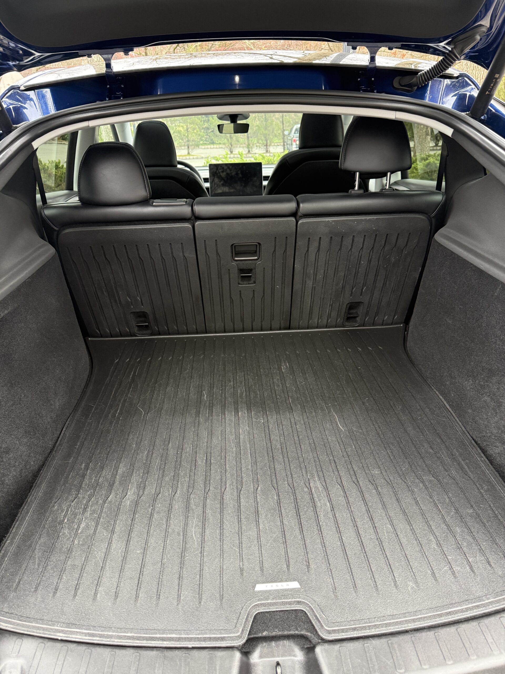 Tesla All Weather Rear Trunk and Seatback Liner for tesla model y juniper accessories